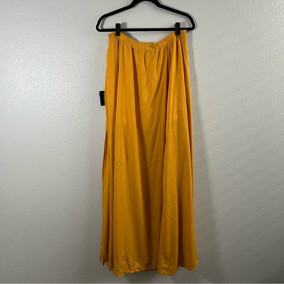 NWT Lulus Trancoso Golden Yellow Two-Piece Maxi Dress XL - Picture 8 of 12